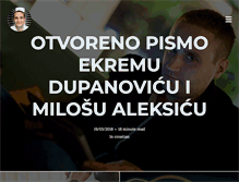 Tablet Screenshot of brajkovic.info